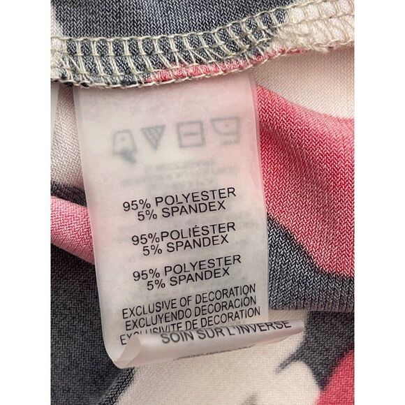 Calvin Klein Women Cream Multicolored Zip Accent Top Size M - Picture 8 of 9